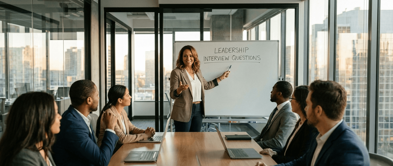Leadership Interview Questions: How to Show You're a Leader Even Without the Title