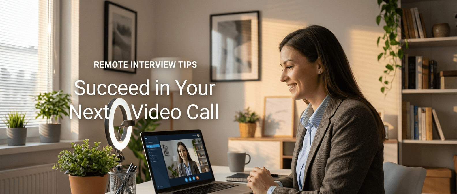 Remote Interview Tips: How to Nail a Video Job Interview