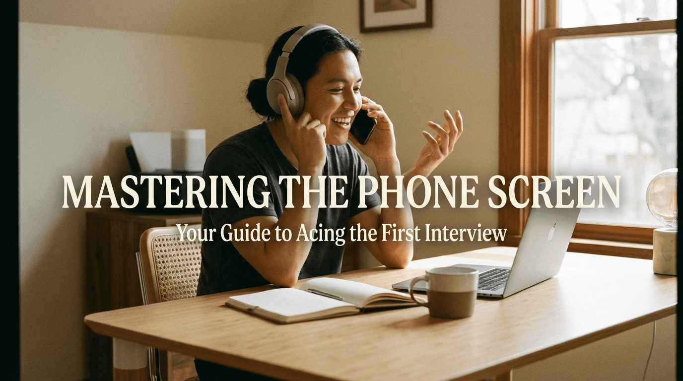How to Prepare for a Phone Screen Interview